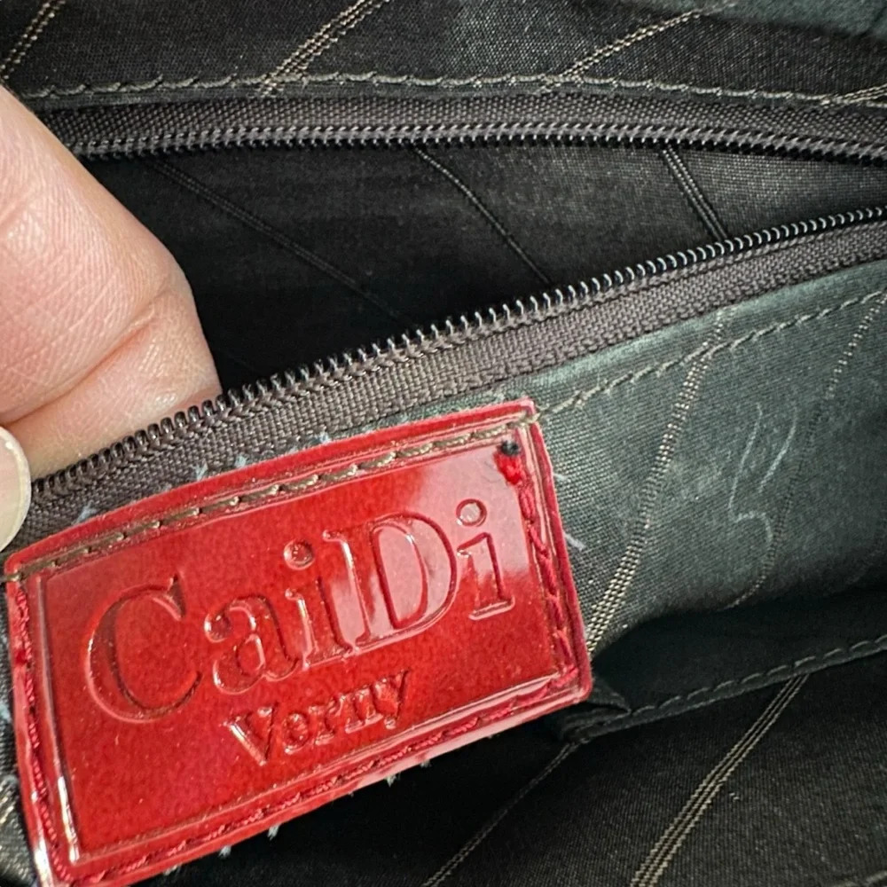 Caidi Collection Red handbag - Picture 5 of 8